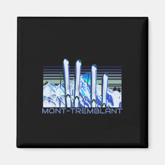 Mont-tremblant Ski Accessories Retro Mont-tremblan Magnet