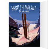 Mont Tremblant Ski Canada Cards (Inside (Left))