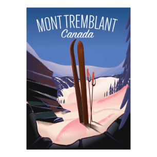 Mont Tremblant Ski Canada Photo Print