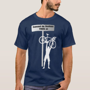 Mont Ventoux Cycle Challenge Sign post T-Shirt