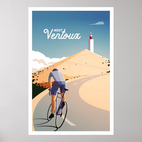 Mont Ventoux _ Cycling Poster