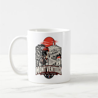 Mont Ventoux Road Bike Mug – Cycling Alpine Pass