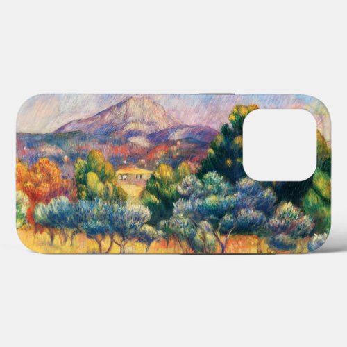 Montagne Sainte_Victoire Paysage Renoir iPhone 13 Pro Case