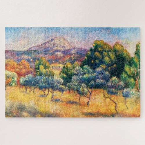 Montagne Sainte_Victoire Paysage Renoir Jigsaw Puzzle