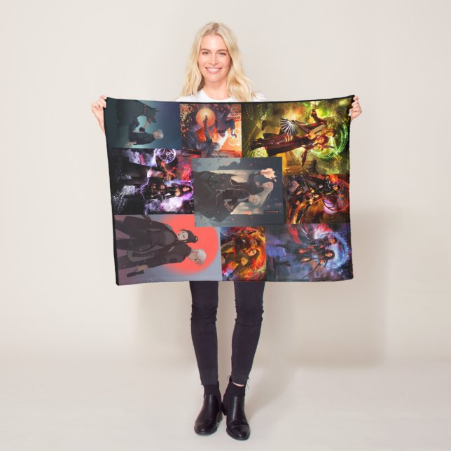 Montague & Strong Fleece Blanket - Collage (In Situ)