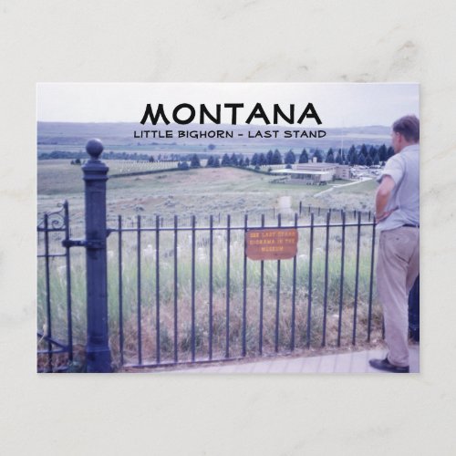 Montana 1964 Last Stand Postcard