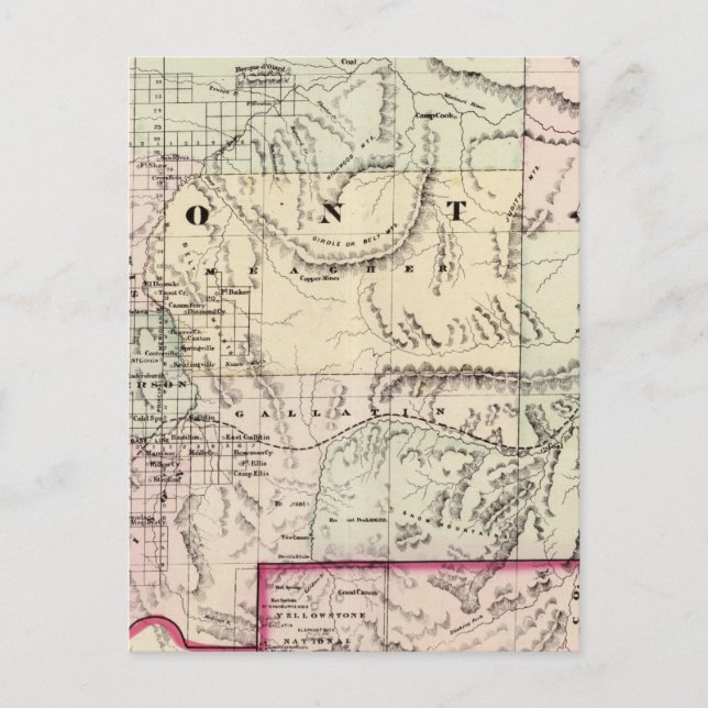 Montana 2 postcard (Front)