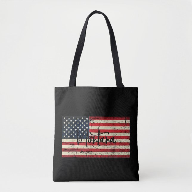 Montana America Tote Bag (Front)