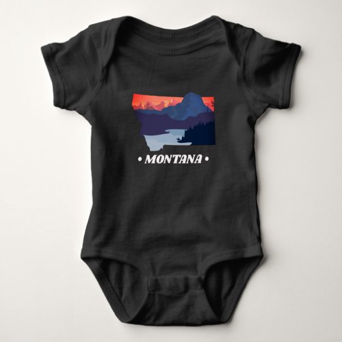 Montana  baby bodysuit