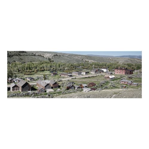 Montana Bannack Ghost Town Founded 1862 Photo Print