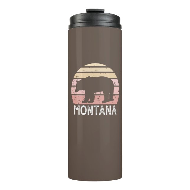 Montana Bear Thermal Tumbler (Front)