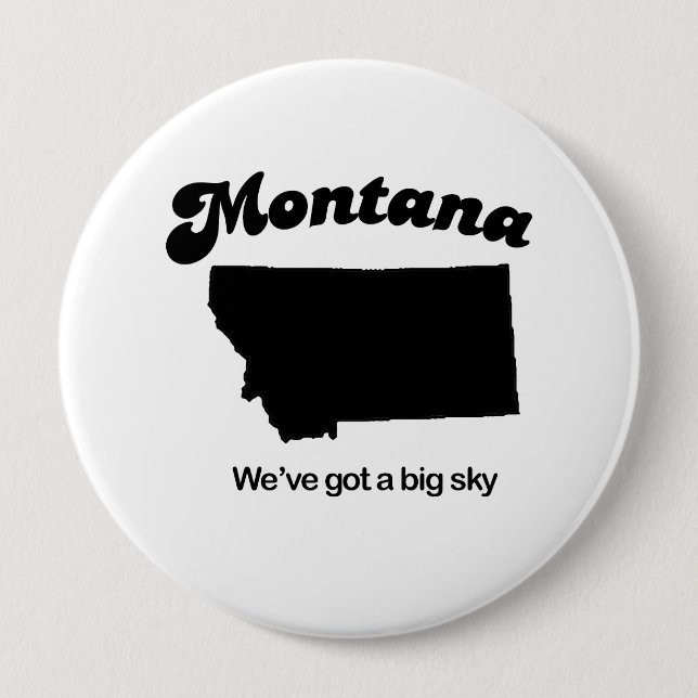 Montana - Big sky Button (Front)