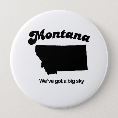 Montana _ Big sky Button