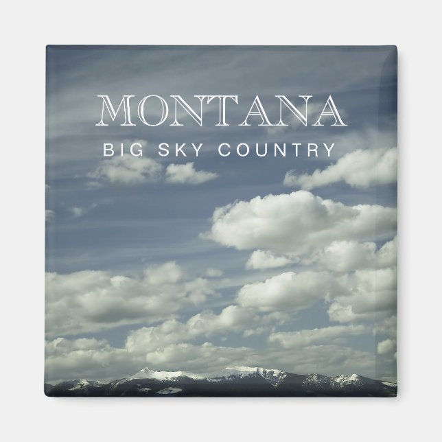 Montana Big Sky Country Magnet (Front)