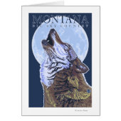 Montana -- Big Sky CountryHowling Wolf (Front)