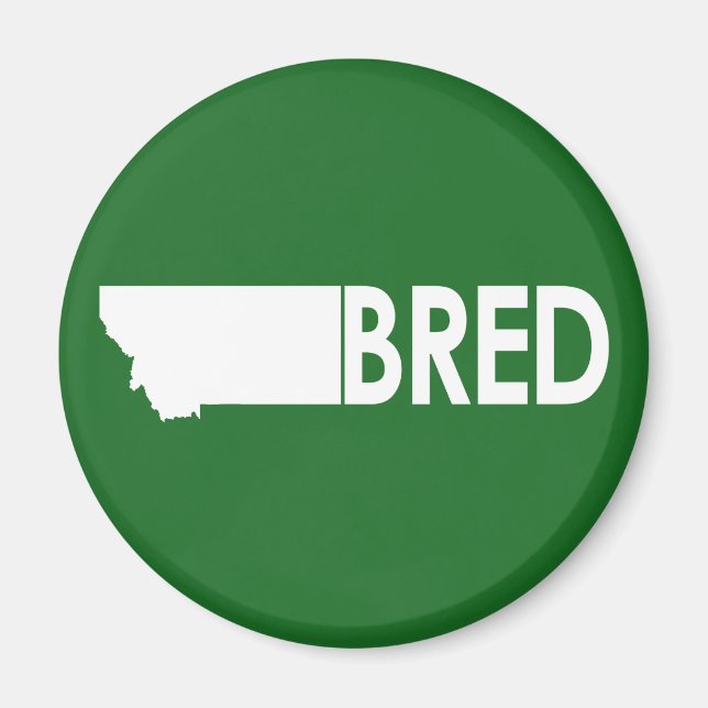Montana Bred Magnet (Front)