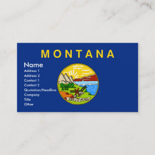 MONTANA Business Cards