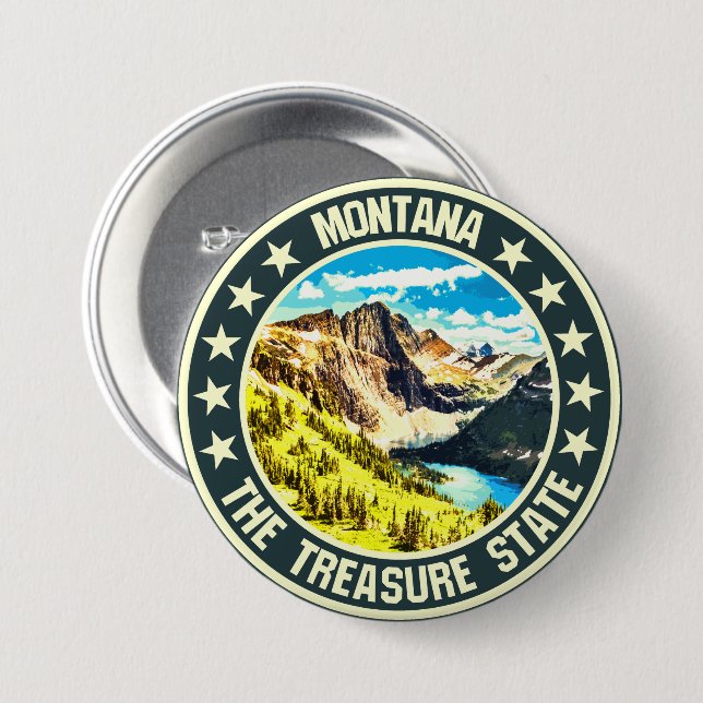 Montana                                            button (Front & Back)