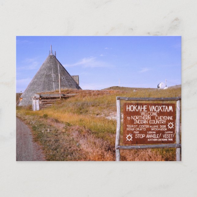 Montana Cheyenne Postcard (Front)