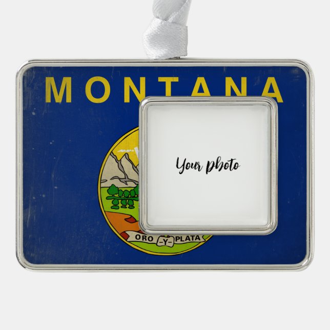 Montana Christmas Ornament (Front)