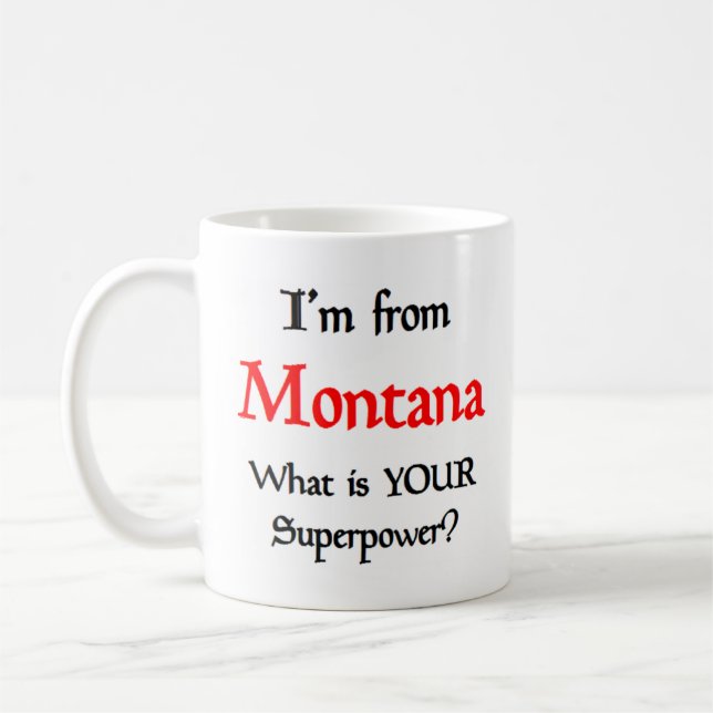 montana coffee mug (Left)