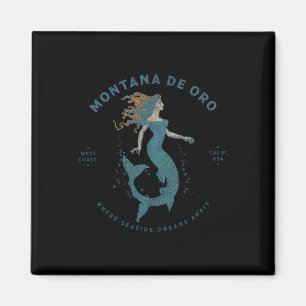 Montana De Oro State Park Los Osos Retro Vintage M Magnet
