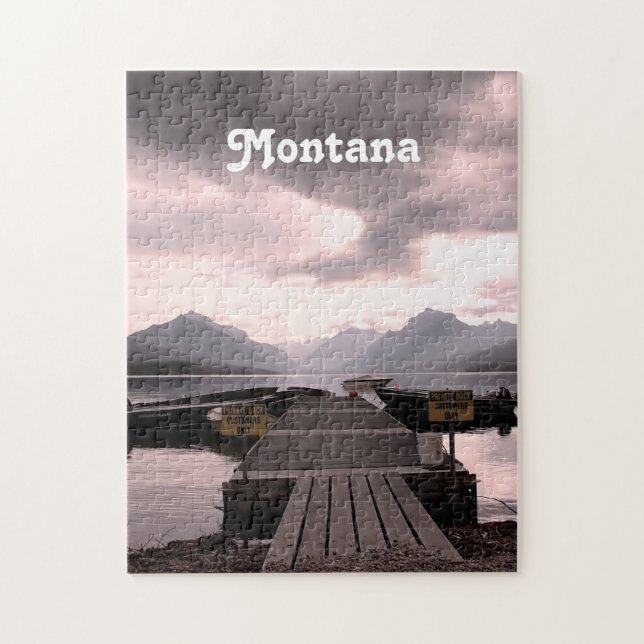 Montana Dusk Jigsaw Puzzle (Vertical)