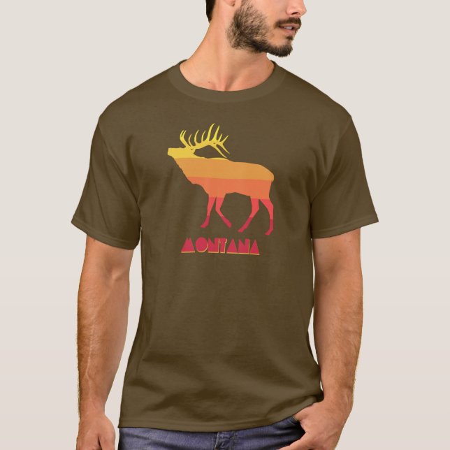Montana Elk T-Shirt (Front)