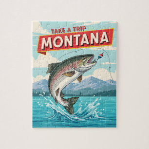 Montana fishing trip jigsaw puzzle