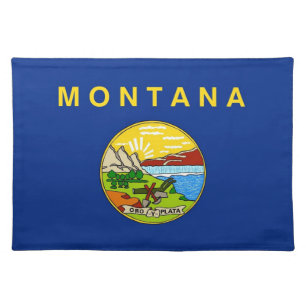 Montana Flag American MoJo Placemat