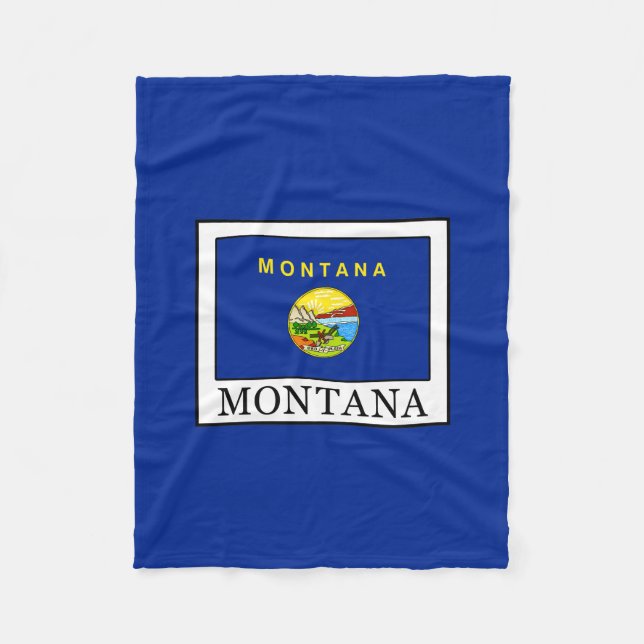 Montana Fleece Blanket (Front)
