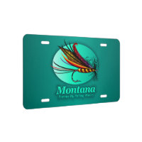Montana (fly fishing) license plate