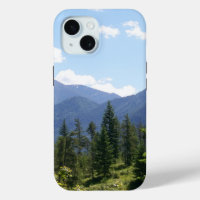 Montana Forest and Mountains Scenic View