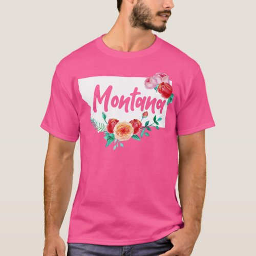 Montana Gift for Women and Girls  T_Shirt