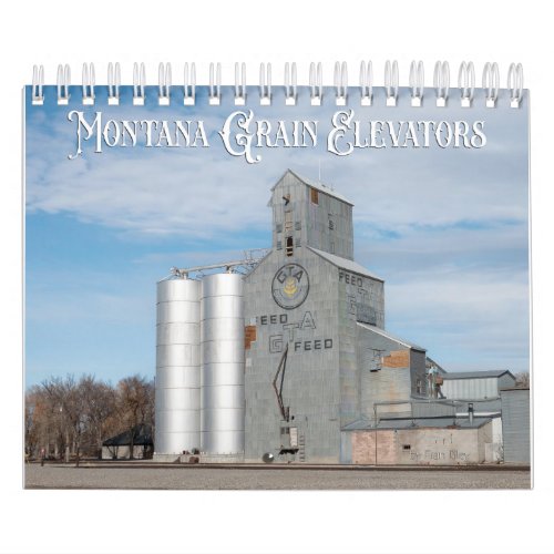 Montana Grain Elevators Calendar