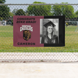 Montana Grizzlies Graduate Banner