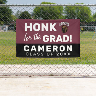 Montana Grizzlies Graduate Banner