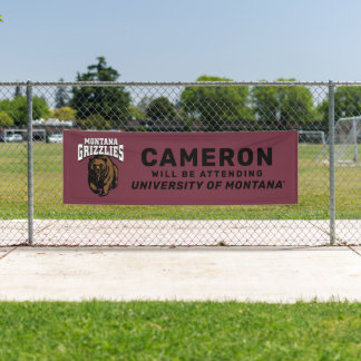 Montana Grizzlies Graduate Banner