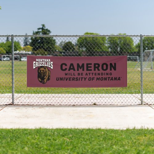 Montana Grizzlies Graduate Banner