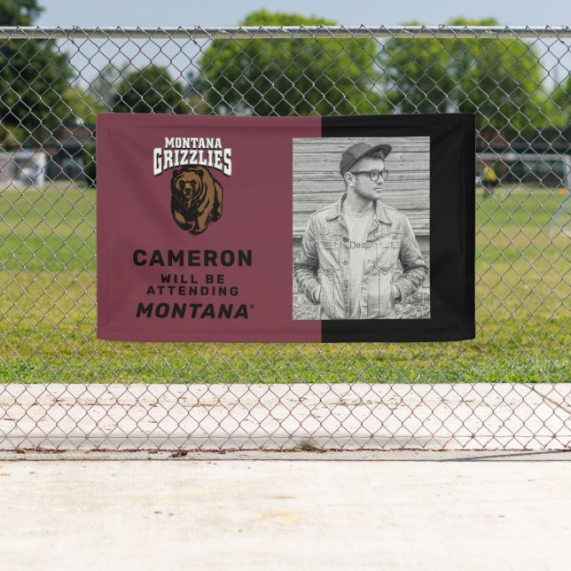 Montana Grizzlies Graduate Banner (Insitu)