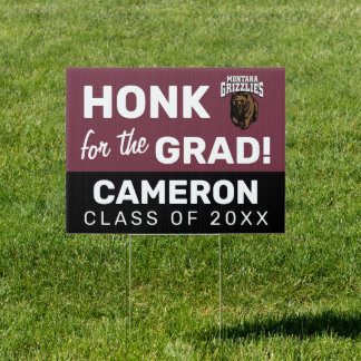 Montana Grizzlies Graduate Sign