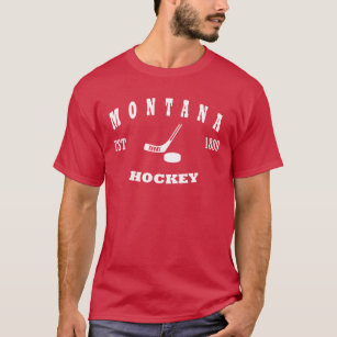Montana Hockey Retro Logo T-Shirt