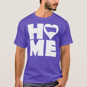 Montana Home Heart State Tees T-Shirt