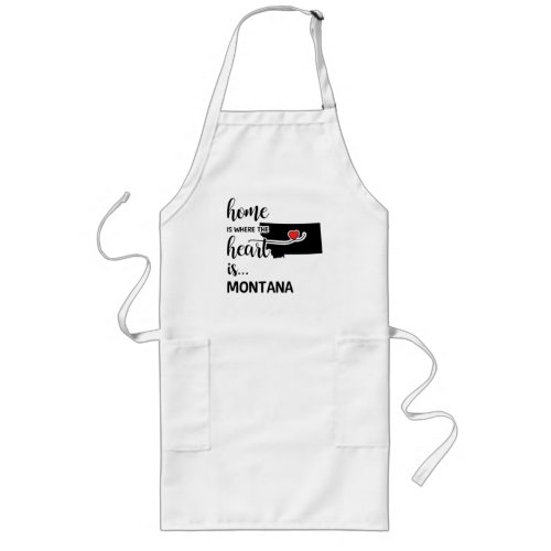 Montana home is where the heart is long apron