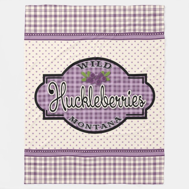 Montana Huckleberry Blanket (Front)