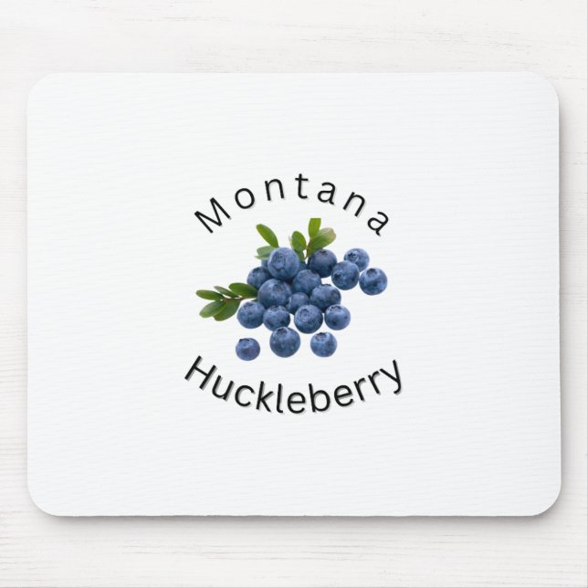 Montana Huckleberry Mouse Pad (Front)