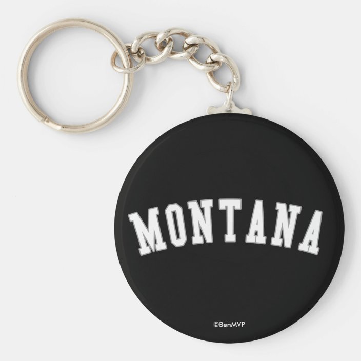 Montana Key Chain