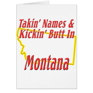 Montana - Kickin' Butt Cards