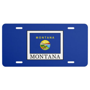 Montana License Plate