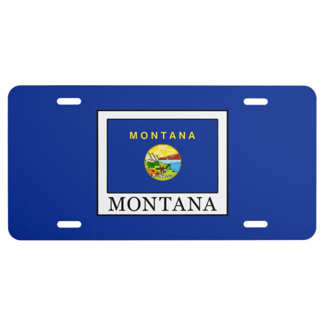 Montana License Plate (Front)